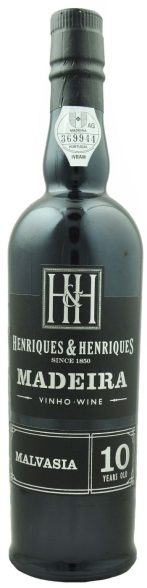 Henriques & Henriques Malvasia 10 Year Old 500ml